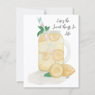 Süßlemonade Postkarte
