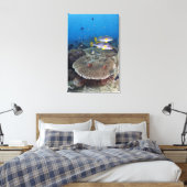 Süßlippenfisch Leinwanddruck (Insitu (Schlafzimmer))