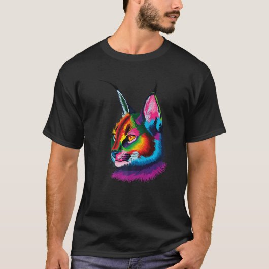 Süßlynxkatze T-Shirt (Vorderseite)