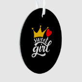 Süßmädchen Ornament (Vorderseite)