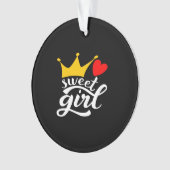 Süßmädchen Ornament (Vorderseite)