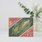 Süßmais Postkarte (Stehend Vorderseite)