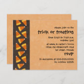 Süßmaistrick oder Heilverfahren Einladung (Vorne/Hinten)