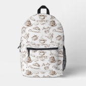 Süßpapier Bedruckter Rucksack (Vorderseite)