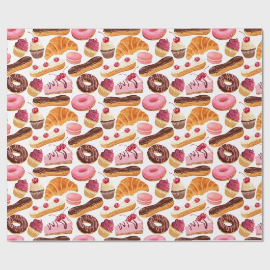 Süßpapier für Backwaren Geschenkpapier (Flach)