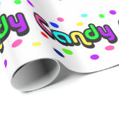 Süßpapier Geschenkpapier (Rolleneckpunkt)