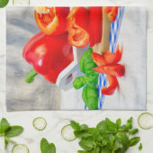 Süßpfeffer noch leben geschirrtuch (Gefaltet)