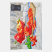 Süßpfeffer noch leben geschirrtuch (Vertikal)