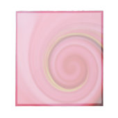 Süßrosa Notizblock (Vorderseite)