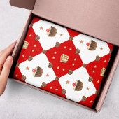 Süßschokolade Leckereien Moderne Weihnachtswasserf Seidenpapier