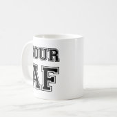 SÜSSSCHUTZ KAFFEETASSE (Vorderseite Links)