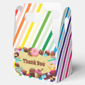 Süßspeise, Schokolade, Essen, Donuts, Regenbogente Geschenkschachtel (Geöffnet)