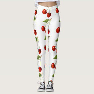 Süßspeisen aus der Natur - Kirschfrüchte Leggings