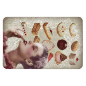 Süßspeisen aus Frankreich Magnet (Horizontal)