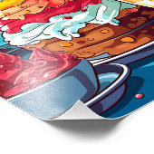 Süßspeisen Fotodruck (Ecke)