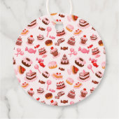 Süßspeisen Geschenkanhänger (Rückseite)