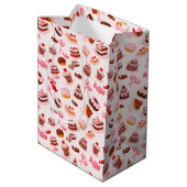 Süßspeisen Mittlere Geschenktüte (Rückseite Schrägansicht)