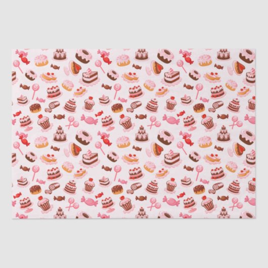 Süßspeisen Seidenpapier (Vorderseite)