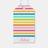 Süßspeisen Sommerfrühlingsstil schick Geschenkanhänger (Vorderseite)