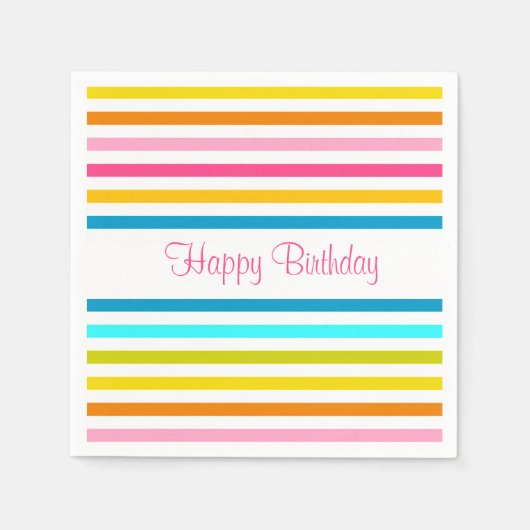 Süßspeisen Sommerfrühlingsstil schick Serviette (Vorderseite)