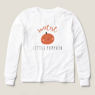 Süßster kleiner Kürbis Girls Long Sleeve T - Shirt