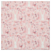 Süßthase| Rosa Kinderzimmer Stoff (Muster)