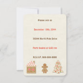 Süßwaren am Nordpol Einladung (Rückseite)