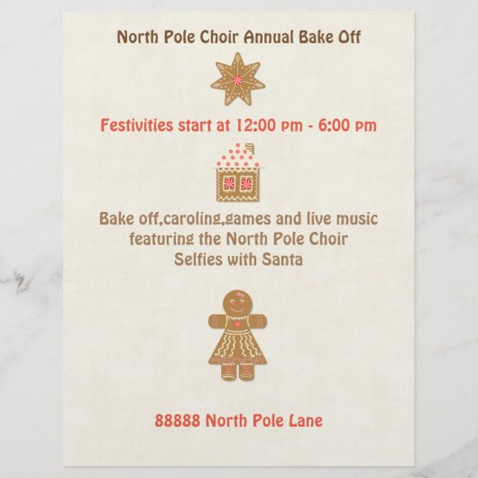 Süßwaren am Nordpol Flyer (Hinten)