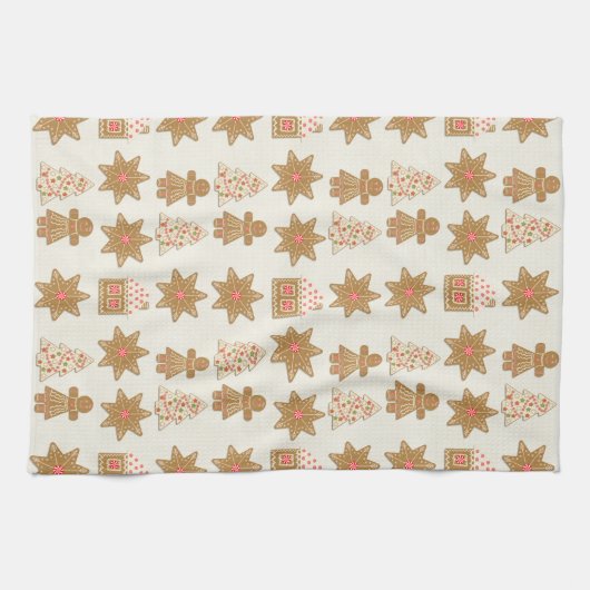 Süßwaren am Nordpol Geschirrtuch (Horizontal)