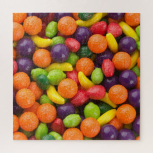 Süßwaren aus Hartfrüchten und Süßwaren Puzzle