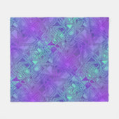 Süßwaren - Beerenblau: Fleecedecke (Vorderseite (Horizontal))