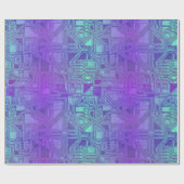 Süßwaren - Beerenblau: Geschenkpapier (Flach)