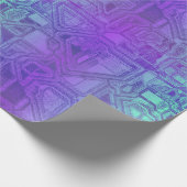 Süßwaren - Beerenblau: Geschenkpapier (Ecke)