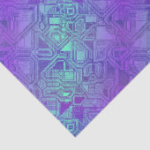 Süßwaren - Beerenblau: Seidenpapier (Ausschnitt)