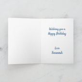 Süßwaren Karte (Innenseite)