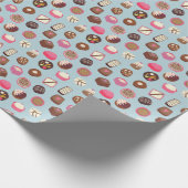 Süßwaren mit Schokolade Geschenkpapier (Ecke)