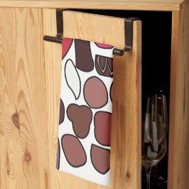 Süßwaren mit Schokolade Geschirrtuch