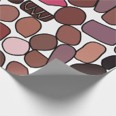 Süßwaren Schokolade Geburtstag Geschenkpapier (Ecke)