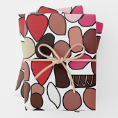 Süßwaren Schokolade Geburtstag Geschenkpapier Set (Beispiel)