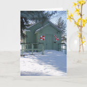 „Süßwaren" Weihnachtskarte Karte (Gelbe Blume)