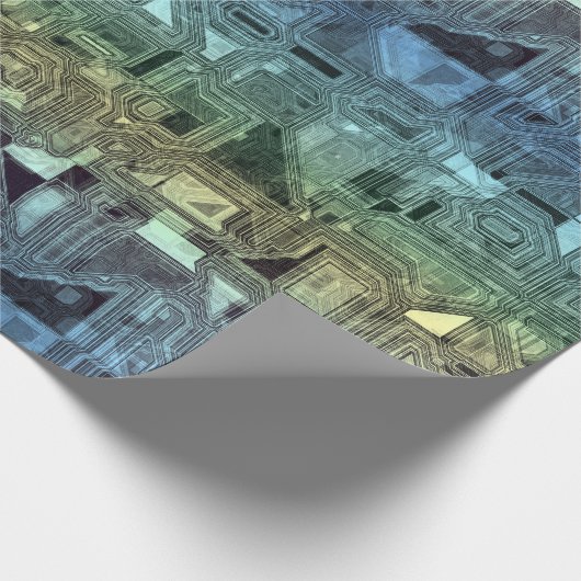 Süßwaren - Zitrone Limon: Geschenkpapier (Ecke)