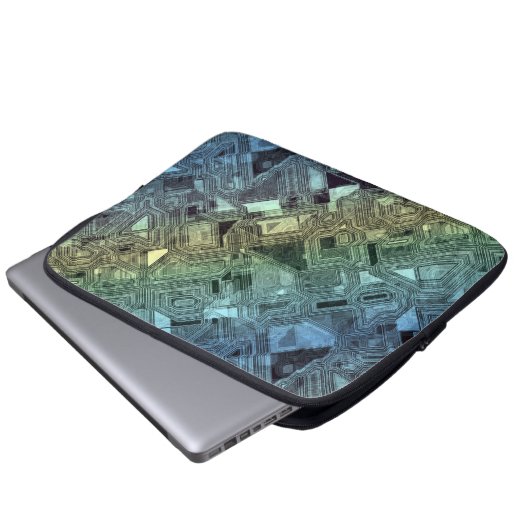 Süßwaren - Zitrone Limon: Laptopschutzhülle (Vorne Knopf)