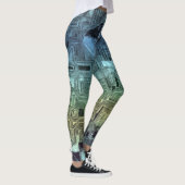 Süßwaren - Zitrone Limon: Leggings (Rechts)