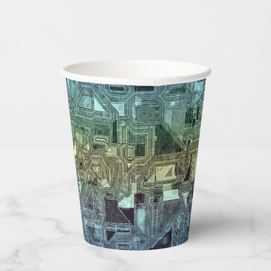 Süßwaren - Zitrone Limon: Pappbecher (Rechts)