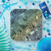 Süßwaren - Zitrone Limon: Pappteller (Party)