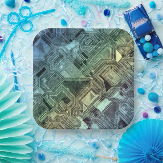 Süßwaren - Zitrone Limon: Pappteller (Party)