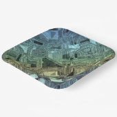 Süßwaren - Zitrone Limon: Pappteller (Gewinkelt)