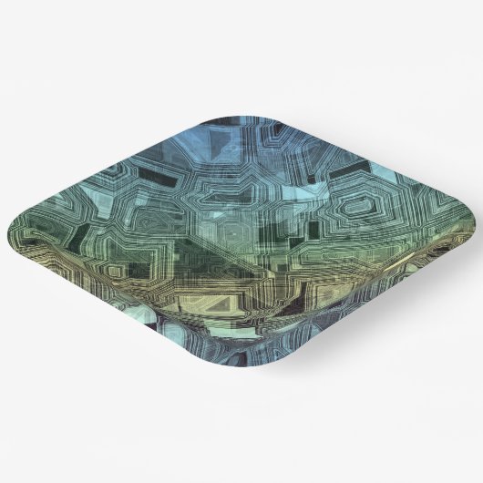 Süßwaren - Zitrone Limon: Pappteller (Gewinkelt)