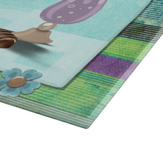 Süßwarenbäckerei ZUHAUSE CUSTOM CAKE Business Schneidebrett (Ecke)