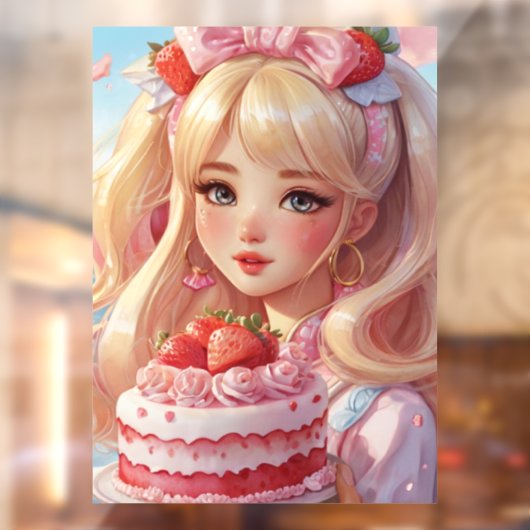 Süßwarenfenster Fensteraufkleber (Blatt 2)